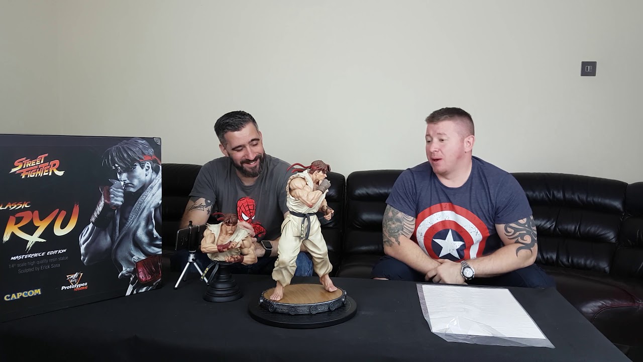 🔴 Ryu Statue from Prototypez (Street Fighter, Video Game, Capcom, Erick Sosa) - RaddTitan
