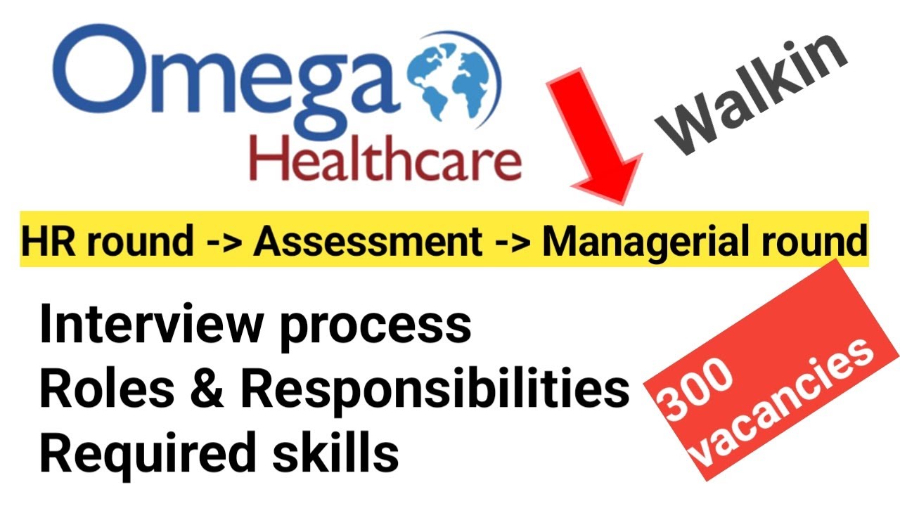 Omega healthcare interview process || Rounds, types of questions, and ...
