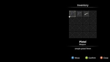 [Unity] Resident Evil 2 Inventory v1