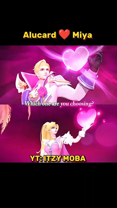 Alucard ❤ Miya Trend Skin Valentine ❤😎 #mobilelegends #shorts #mlbb
