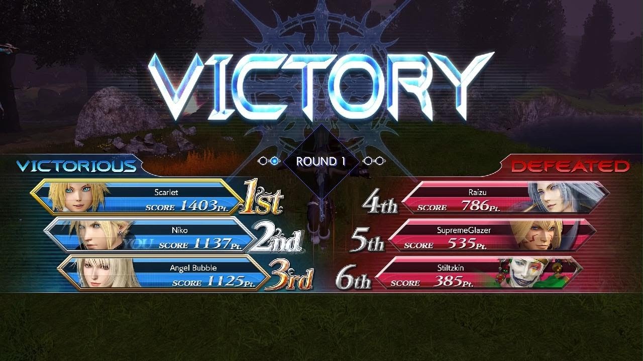 Cloud gameplay (Dissidia FF NT)