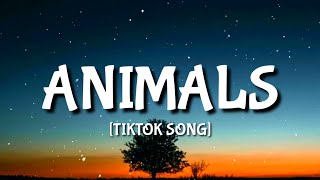 Maroon 5 - Animals (Lyrics) 