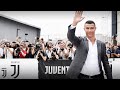 Cristiano Ronaldo arrives at J|Medical | #CR7DAY | Juventus