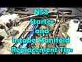 BMW N52 Starter and Intake Manifold Removal Tips