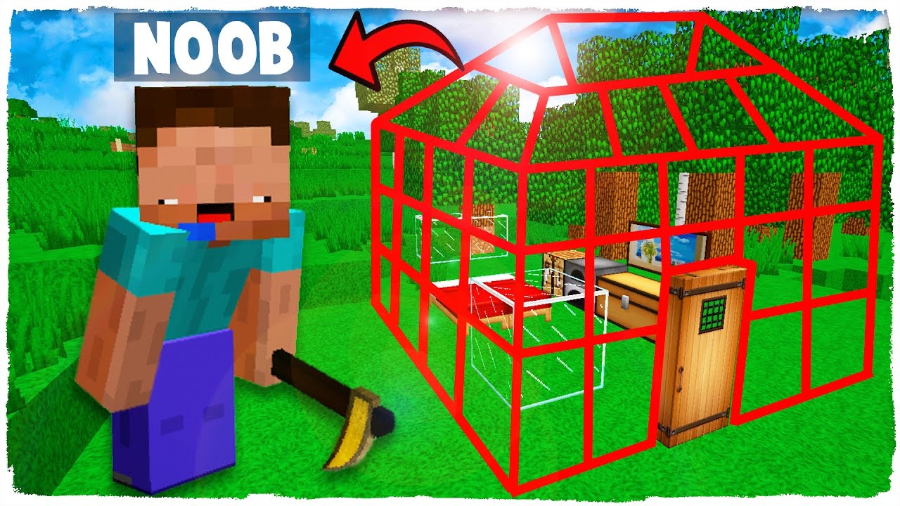 NOOB VS CASA INVISIBLE + NOOB VS CHICA TROLL CON MIKECRACK NOOB VS CASA INVISIBLE + NOOB VS CHICA TROLL CON MIKECRACK