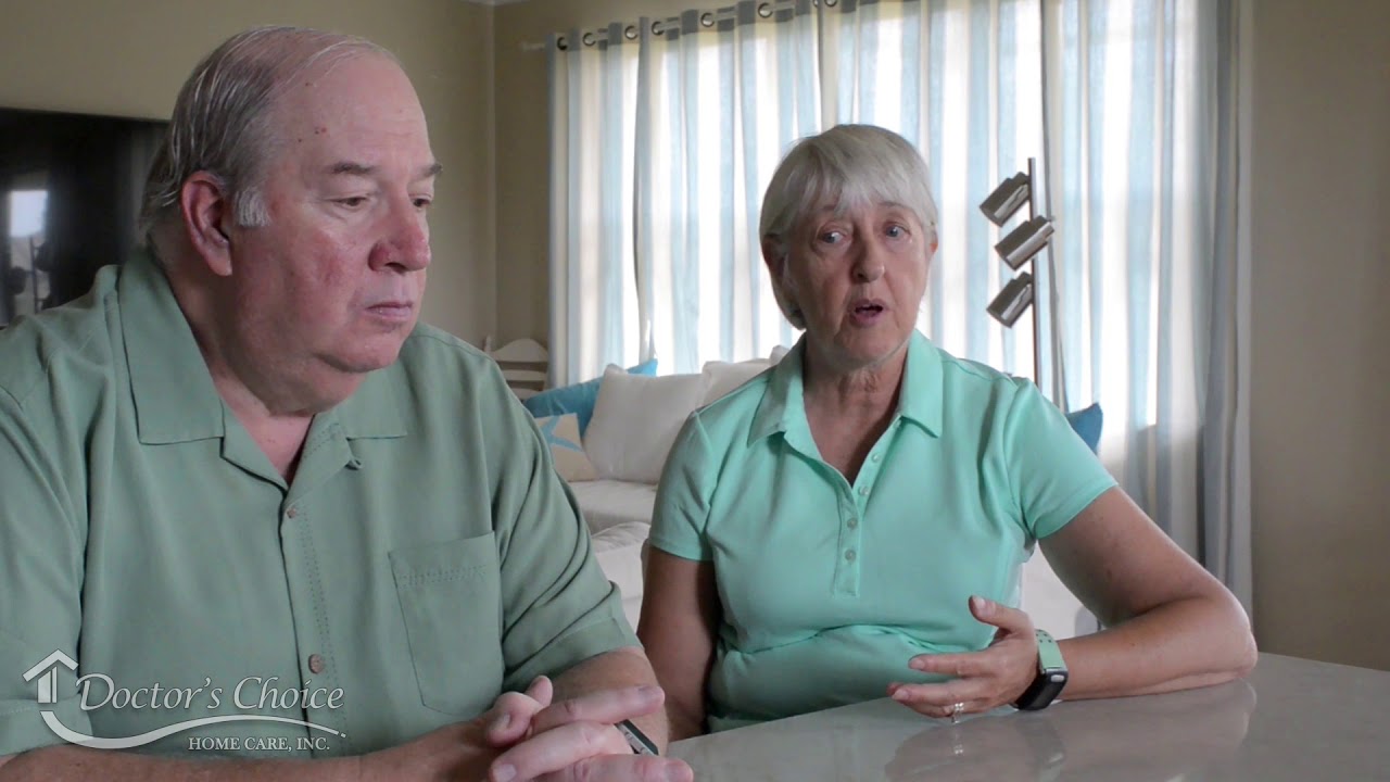 Doctor's Choice Home Care Testimonial - Roger and Kathy - Short - YouTube