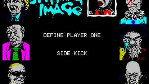 Spitting Image -- The Computer Game (ZX Spectrum)