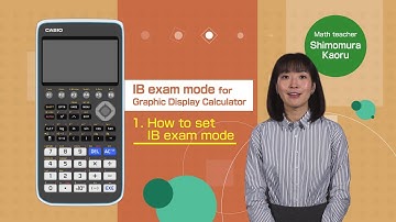 How to activate exam mode for CASIO Graphic Calculators.