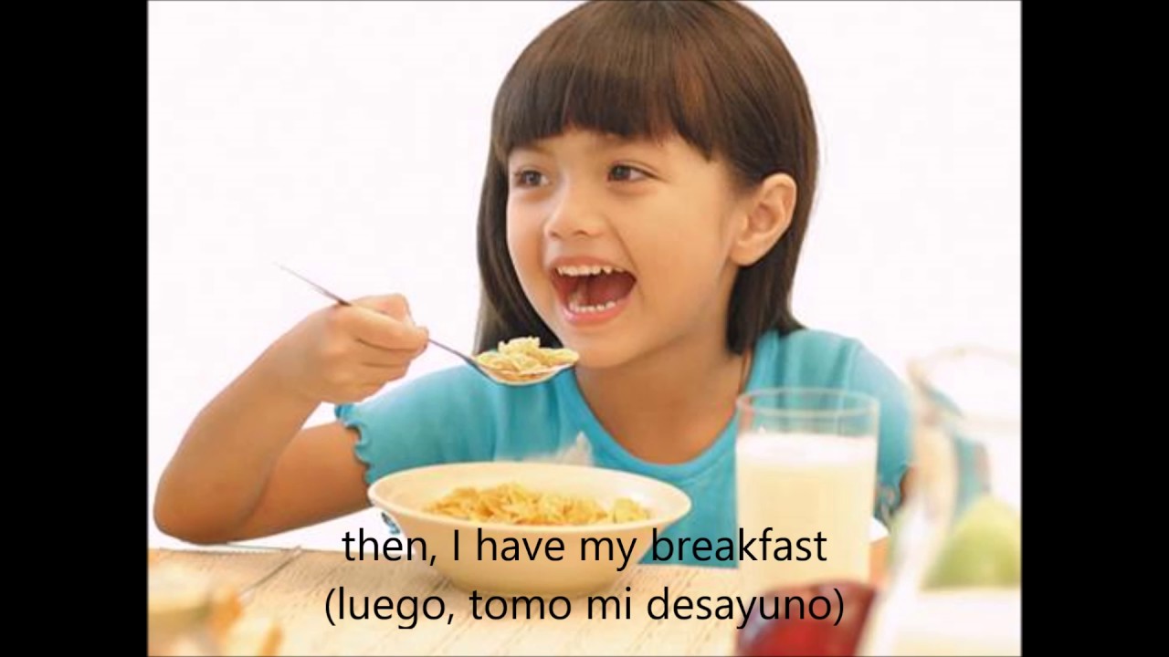 My daily routine chant | Canto de las rutinas diarias en inglés - YouTube