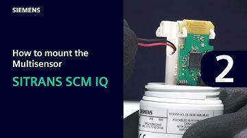 SITRANS SCM IQ: How to mount the Multisensor