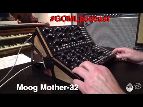 Moog Mother-32 Unboxing and Rack Kit First impressions #GOMLpodcast