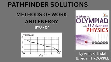 PATHFINDER SOLUTIONS || METHODS OF WORK AND ENERGY || BYU Q 4 || BUILD YOUR UNDERSTANDING