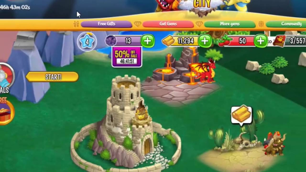 Hacker Dragon City [ EXP,Gold,Food] 2017 !!