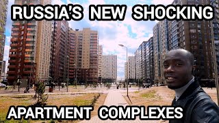 Unveiling Russia's shocking new apartment complexes including kindergarten,clinics, schools&shops