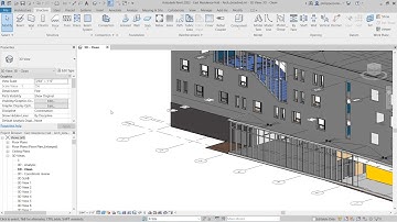 Revit 2022 / Ose u 3D prikazima (Grids in 3D Views)