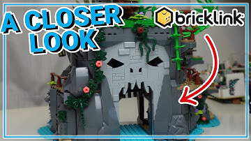 LEGO Ominous Isle: a closer look