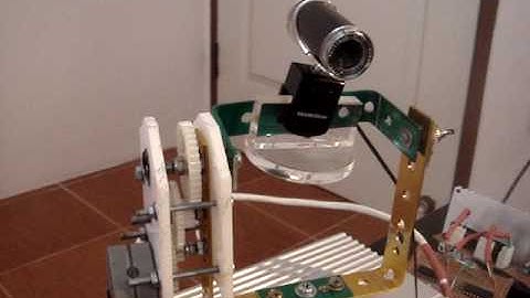 my project 2 axis base camera with stepmotor