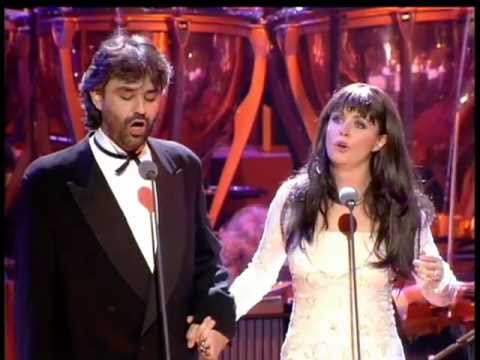 Sarah Brightman and Andrea Bocelli perform Time to Say Good - YouTube