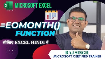 How to Use the =EOMONTH() Formula in Excel for Date Calculations