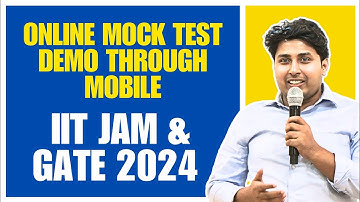 Online Mock test demo through Mobile | IIT JAM & GATE 2024 | MathStats @8810409392 :8810409392