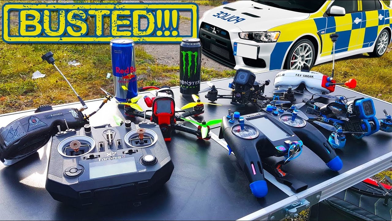 FPV Freestyle Vlog - UK Police - Bando Fire Station