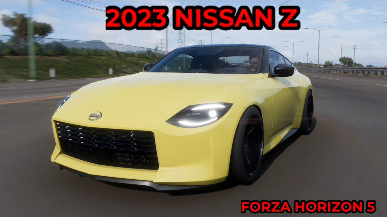 Forza Horizon 5 2023 Nissan Z Customisation & Gameplay YouTube