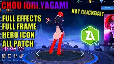 CHOU KOF SKIN SCRIPT FULL EFFECTS WITH REAL KOF VOICE