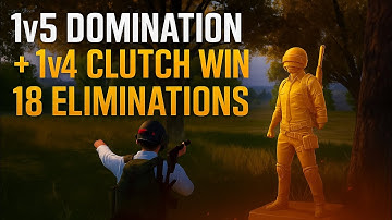 1v5 DOMINATION + 1v4 CLUTCH WIN 🔥 | 18 ELIMINATIONS | PUBG Mobile Highlights – Kyle Holiday