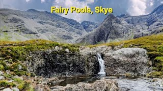 Walking up to the fairy pools | Skye (4K)