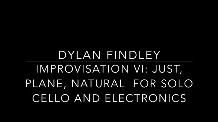 Frost Strings Ian Flatt performs Dylan Findley's I...