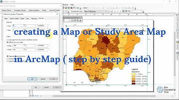Map creation with ArcMap
