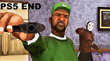 GTA San Andreas PS5 END OF THE LINE ENDING BETTER GRAPHICS UPDATE PATCH 1.03 The Definitive Edition