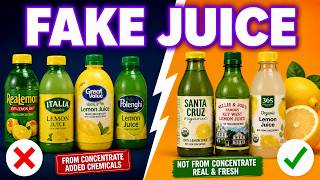 8 Bottled Lemon Juice Brands to SKIP And 3 That Are ACTUALLY Fresh