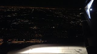 American Eagle E-175 Night Landing in Chicago!