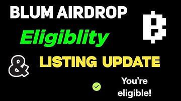 How to check BLUM eligiblity | BLUM eligiblity checker live 🔴 | Listing update
