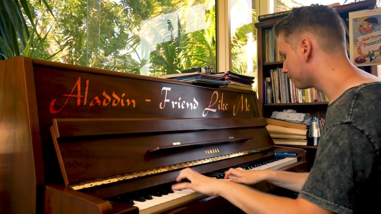 Aladdin - Friend Like Me: Piano Cover