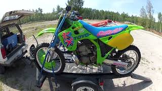 Watch this 1992 Kawasaki KX250 get its makeover! by Scott Knox 746 views 5 months ago 2 minutes, 40 seconds