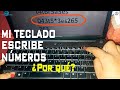 Mi Teclado Escribe Números En Vez De Letras - Desbloquear Teclado Numerico De Laptop