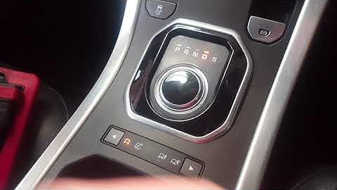 Land Rover gear knob stuck  solution