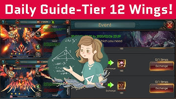 Daily Guide - Tier 12 Wings Worth Getting - Legacy of Discord - Legacy Of Discord - Apollyon