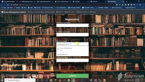 Library Management System Project in asp.net with C#