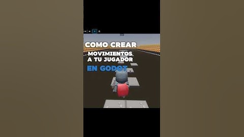 Cómo crear MOVIMIENTO del JUGADOR en Godot 4 (Fácil y Profesional)