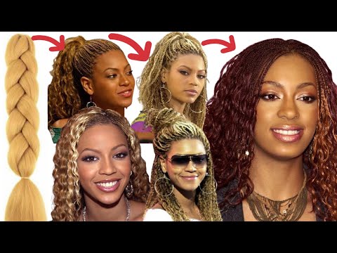 HUGE TRANSFORMATION 😱🤗 DOING BEYONCÉ’s FAVORITE HAIRSTYLE WITH BRAIDING HAIR|PICK AND DROP| How-to