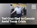 Ted Cruz Fled to Mexico Amid Texas Crisis, Faces Backlash