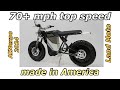 70 mph ebike &amp; made in America - Land Moto electric motorcycles