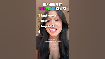 Thumbnail of Ranking best LOVE ME NOT covers!