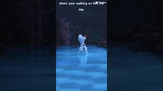 POV : Your my says “you’re walking on thin ice” #meme #funny #shorts #fyp