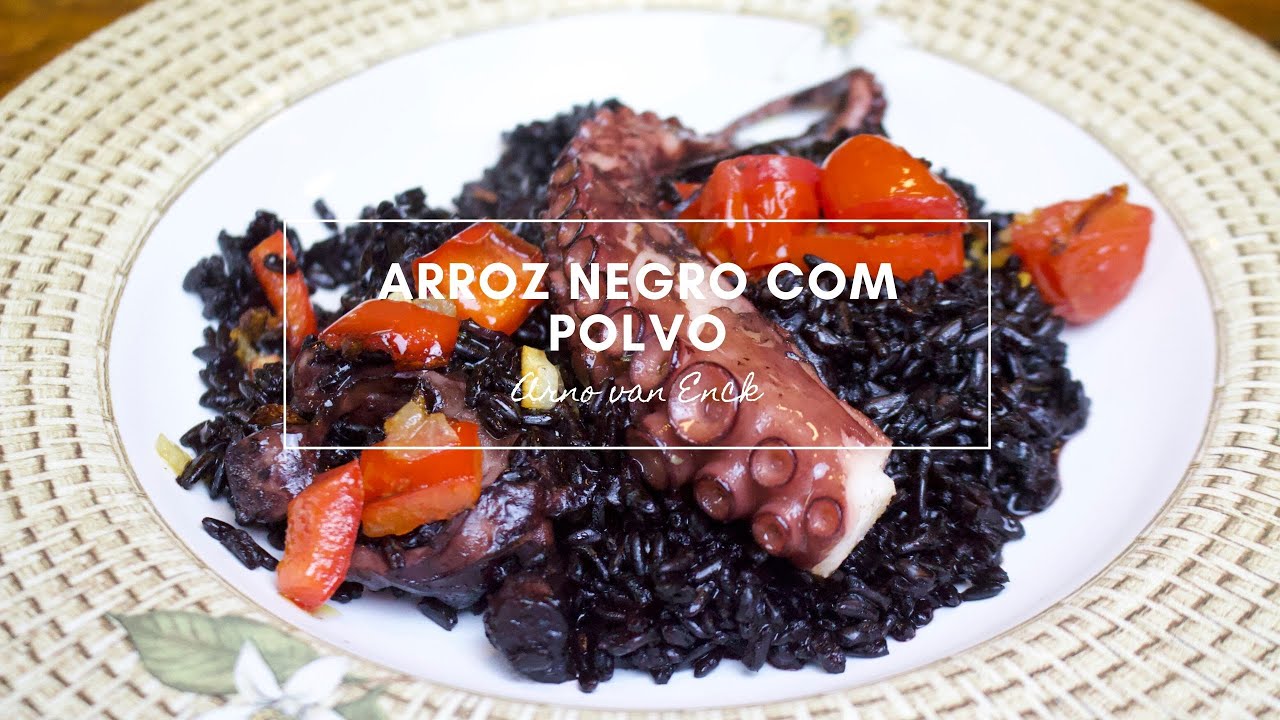 Arroz negro com Polvo - Arno van Enck
