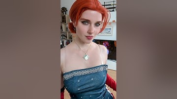 Triss Merigold cosplay test 🦊 The Witcher 3: Wild Hunt