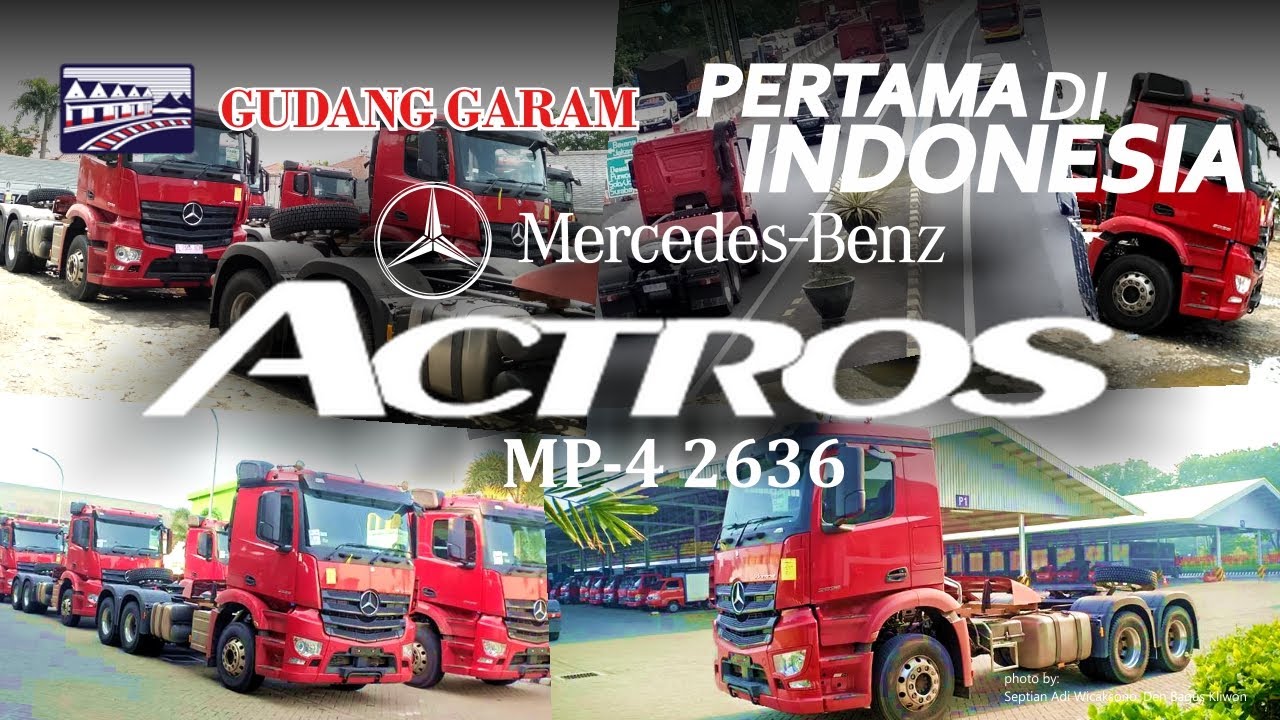 PERTAMA DI INDONESIA GUDANG  GARAM  MERCEDES BENZ NEW 